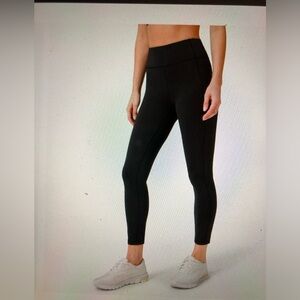 Lululemon Invigorate High Rise Tight 25” Black - LIKE NEW!  Sze 4